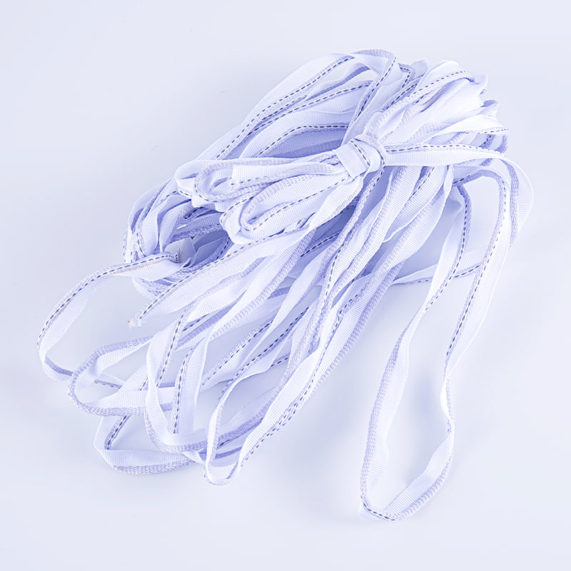 1,0 cm hoge dichtheid polyester reflecterende tape voor compressie slijtvastheid kledingaccessoires